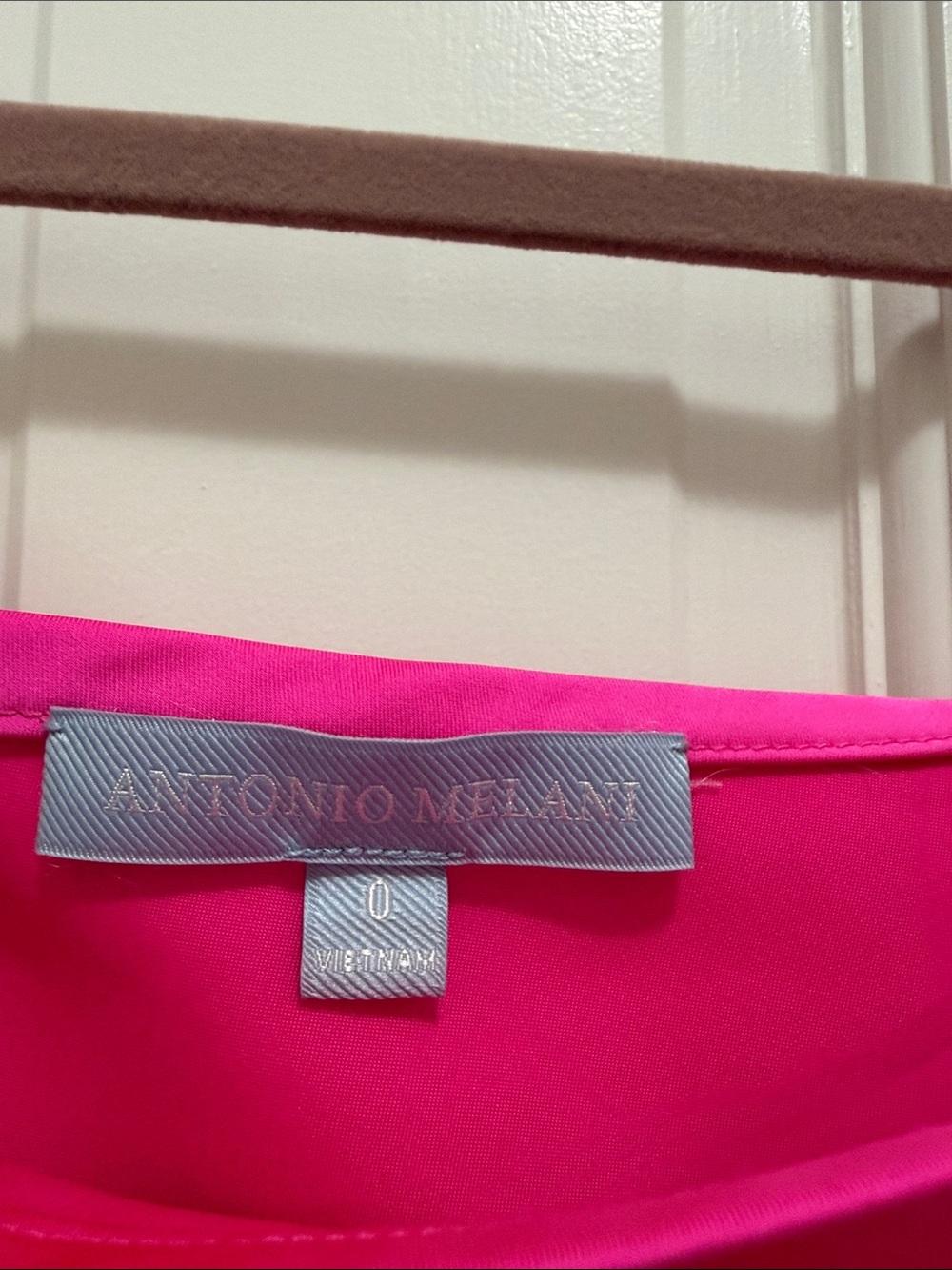 Antonio Melani Size XS/0 Ultra Pink Blyss Blouse and Skirt Set - Picture 3 of 7